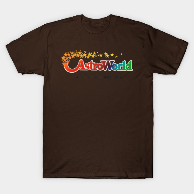 Astroworld Theme Park - Houston, Texas - Promo Logo T-Shirt-TOZ